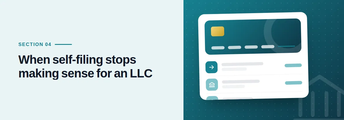 When self-filing stops making sense for an LLC